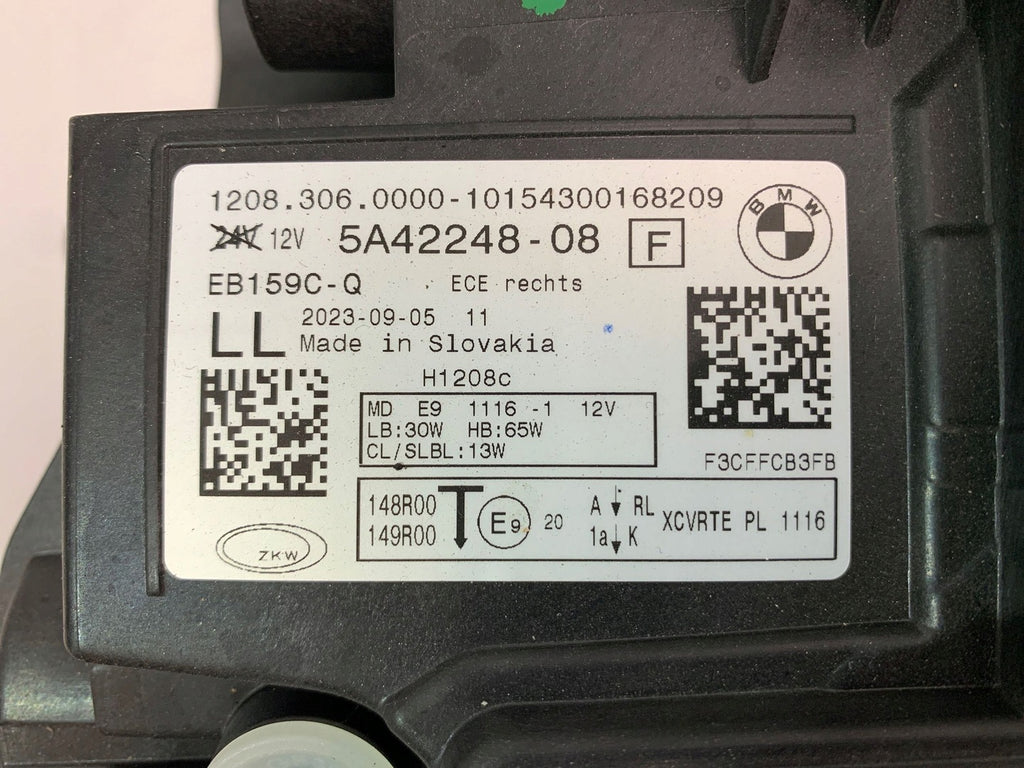 Frontscheinwerfer BMW 2 U06 5A42248-08 Full LED Rechts Scheinwerfer Headlight SCH6330717441vf