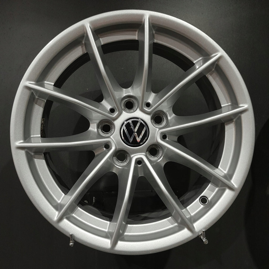 4x Alufelge 16 Zoll 6.5" 5x112 22ET 6876921 Audi I Rim Wheel FEL9590247490se