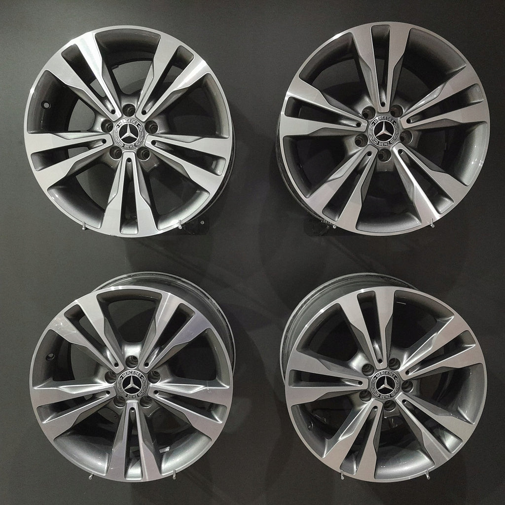 4x Alufelge 18 Zoll 8.5" 5x112 56ET A2054012902 Mercedes-Benz S205 W163 W205