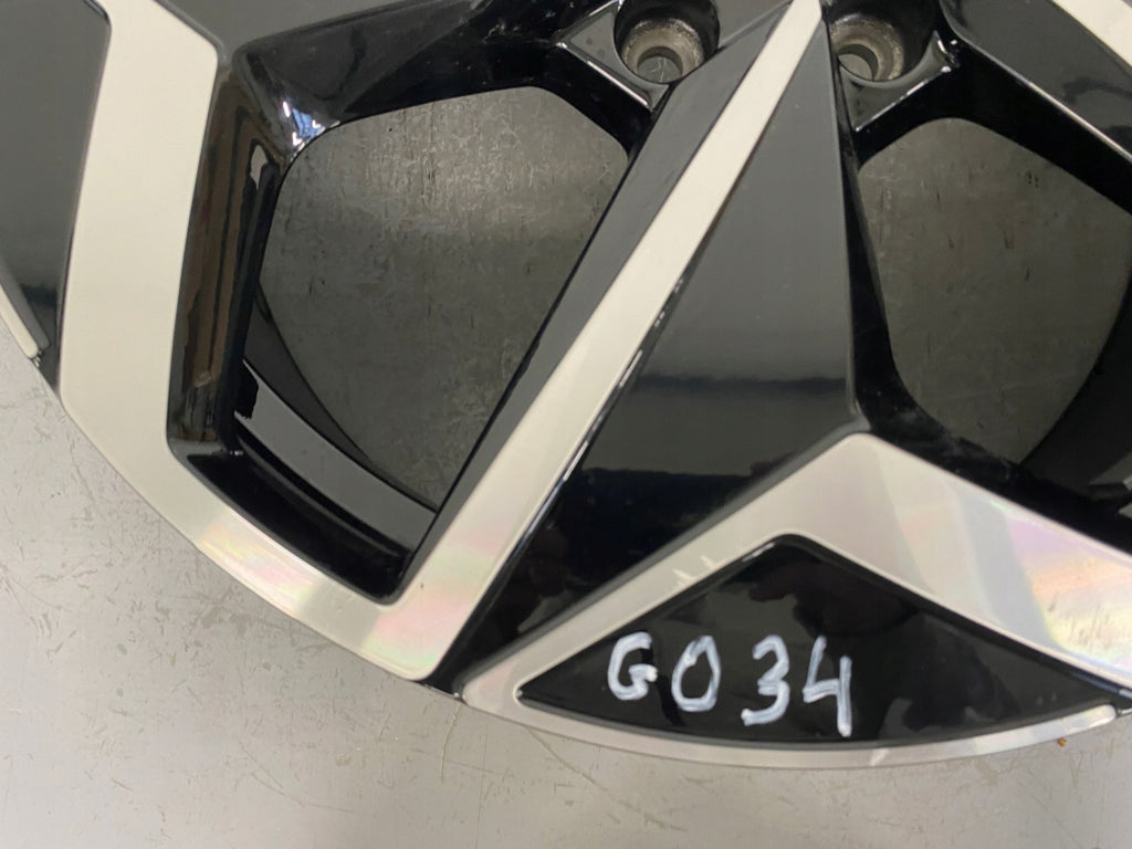 1x Alufelge 19 Zoll 7.5" 5x112 50ET Glanz Schwarz 10A601025H VW I Rim Wheel FEL2776375113wv