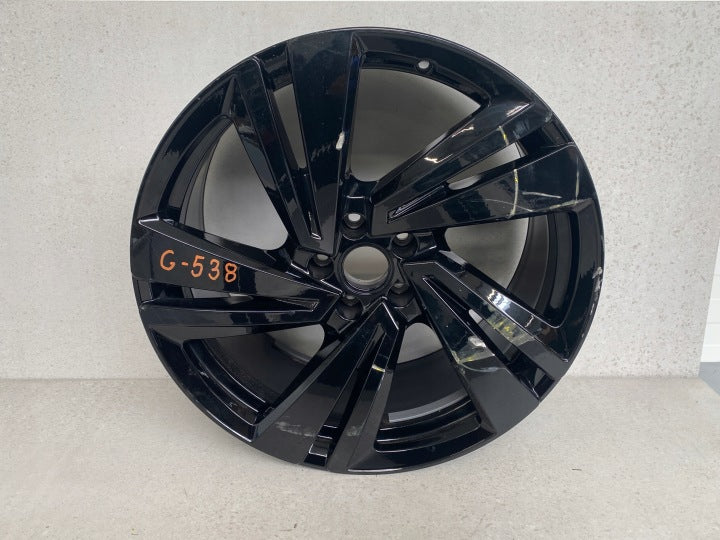 1x Alufelge 20 Zoll 9.0" 5x112 33ET Glanz Schwarz 760601025AA VW Touareg FEL4094631673vy