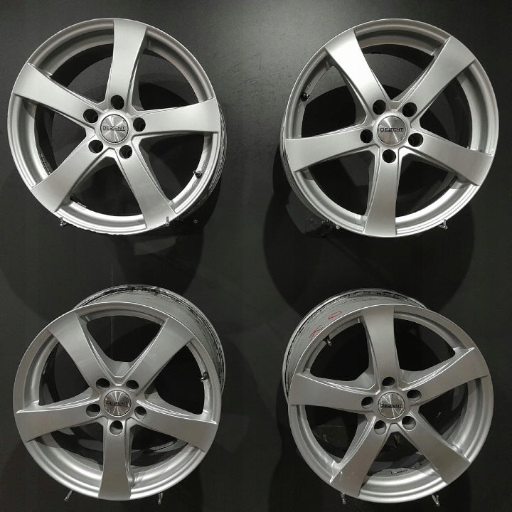 4x Alufelge 17 Zoll 7.5" 5x112 35ET Glanz Silber KBA47688 Audi C7 A4 B8 FEL1793127193cw