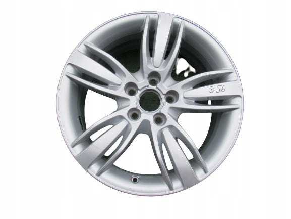 1x Alufelge 17 Zoll 6.5" 5x112 33ET Glanz Silber 8U0601025E Audi Q3 Rim Wheel