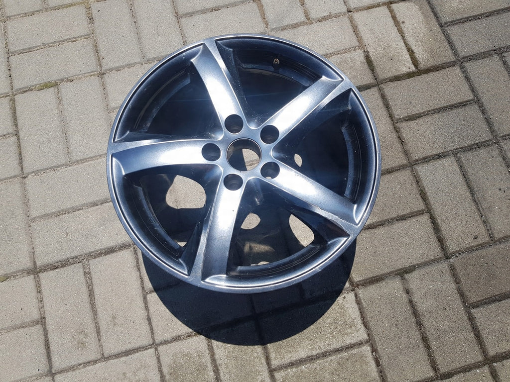 1x Alufelge 16 Zoll 7.0" 5x105 40ET Glanz Grau 5X105, 7JX16 Opel Astra Rim Wheel