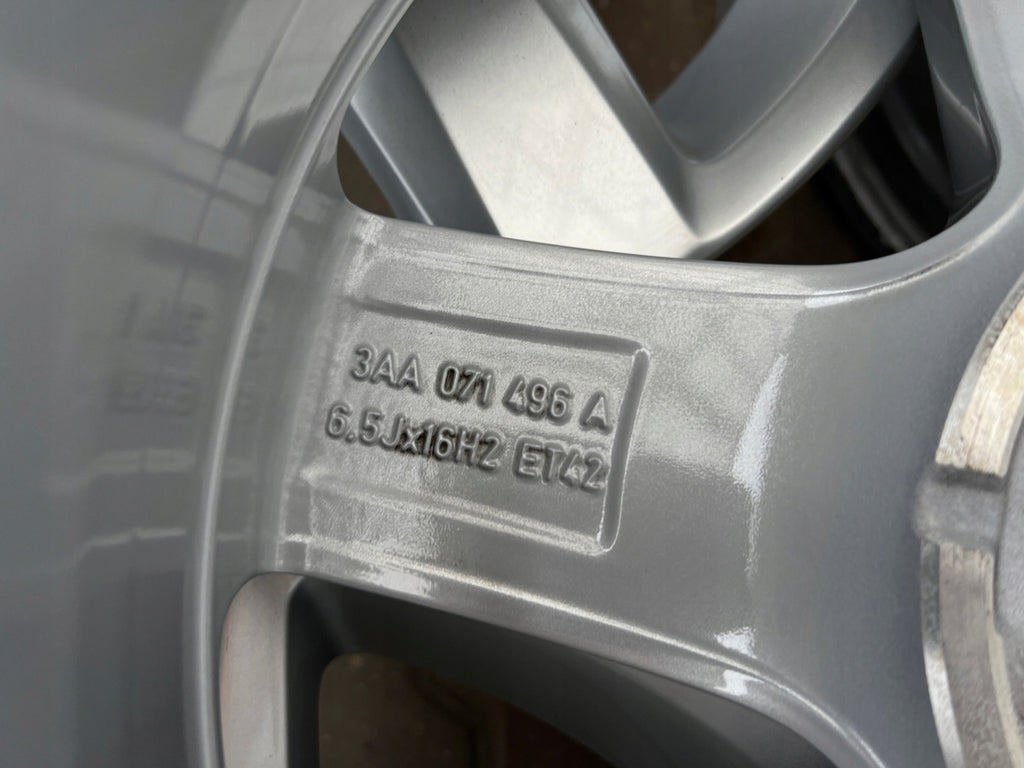 4x Alufelge 16 Zoll 6.5" 5x112 42ET 3AA071496A VW Passat Rim Wheel FEL1145885889zi