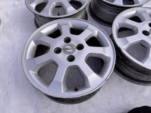 Load image into Gallery viewer, 4x Alufelge 15 Zoll 6.0" 4x100 49ET Glanz Silber 24407168 Opel Astra Corsa FEL7375405685db