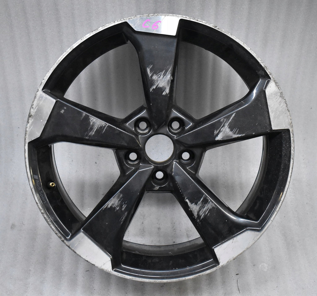 1x Alufelge 19 Zoll 8.0" 5x112 45ET Matt Schwarz 81A601025M Audi Q2 Rim Wheel FEL9472028794zn