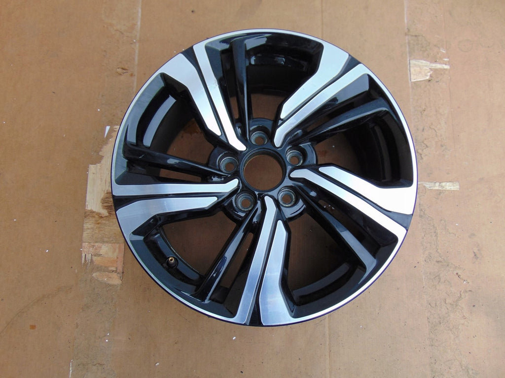 1x Alufelge 17 Zoll 7.0" 5x114.3 45ET Glanz Schwarz TBA17070D Honda Rim Wheel FEL6769036247it