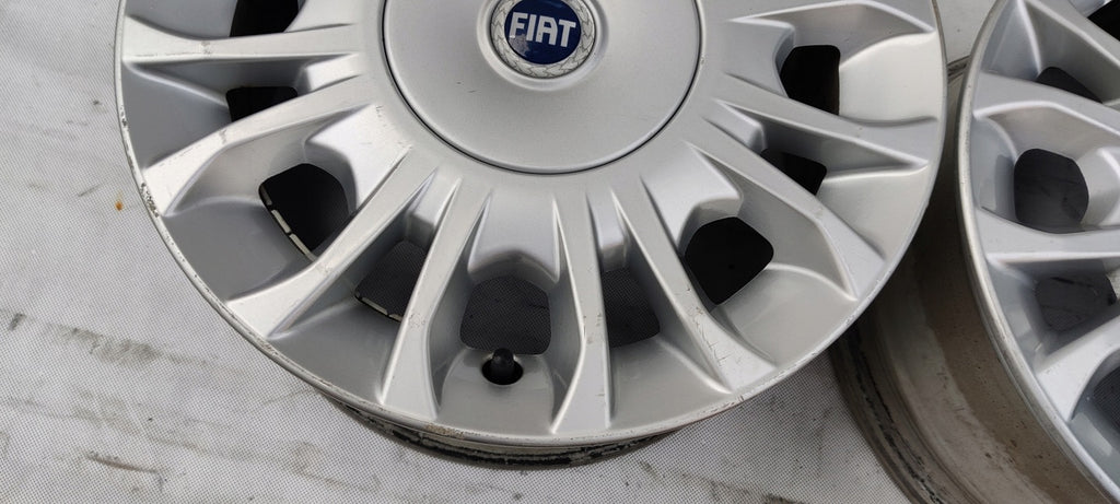 1x Alufelge 14 Zoll 6.0" 4x98 35ET Glanz Silber 46745116 Fiat 1 Rim Wheel