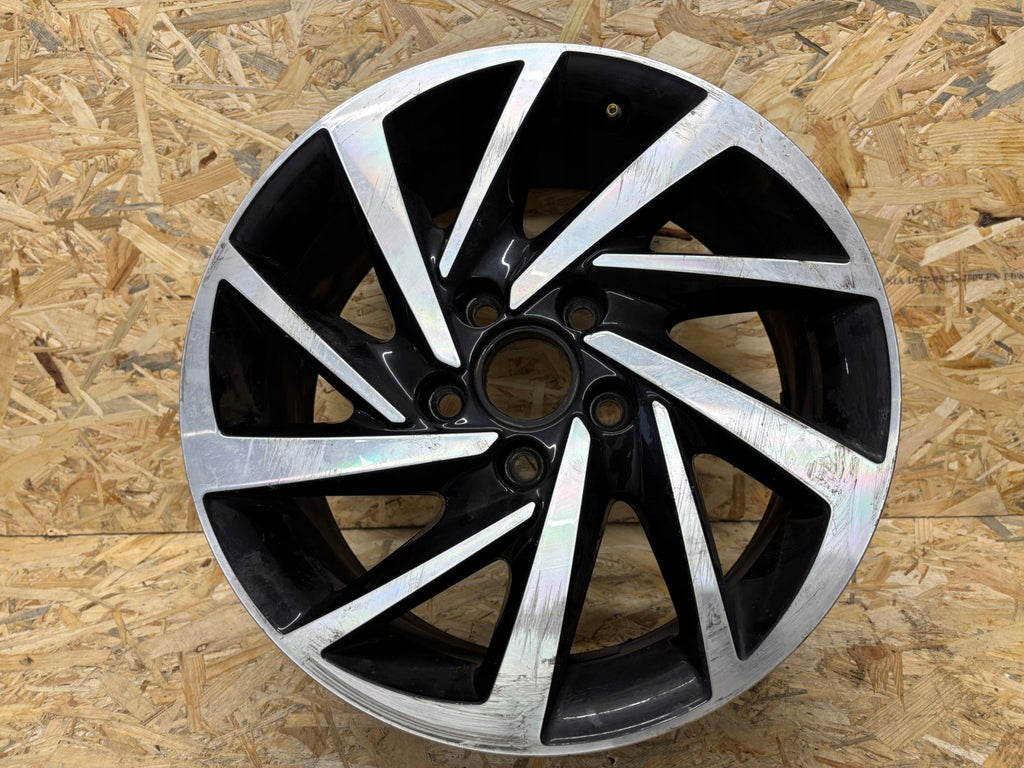 1x Alufelge 16 Zoll 6.5" 5x112 48ET Glanz Schwarz 5G0601025DM VW Golf Vii FEL6953089518ex