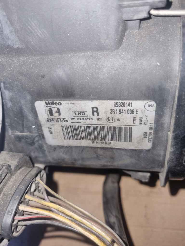 Frontscheinwerfer Seat Exeo 3R1941006E Rechts Scheinwerfer Headlight