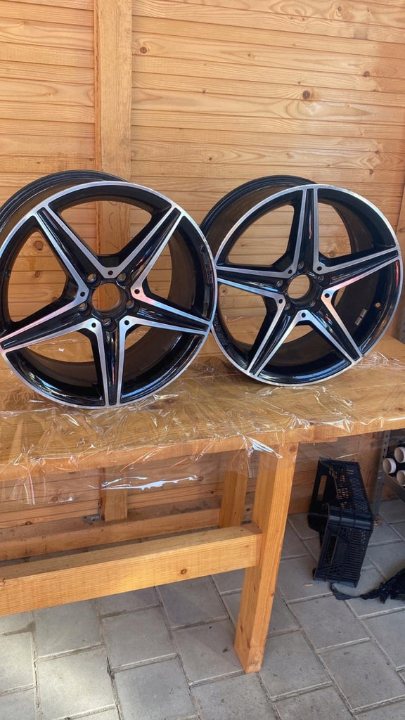 2x Alufelge 18 Zoll 8.5" 5x112 49ET A2054011200 Mercedes-Benz W205 Rim Wheel FEL5243913005qr