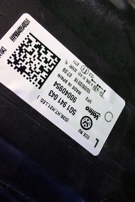 Frontscheinwerfer VW VII 5H1941043 Xenon Ein Stück (Rechts oder Links) Headlight