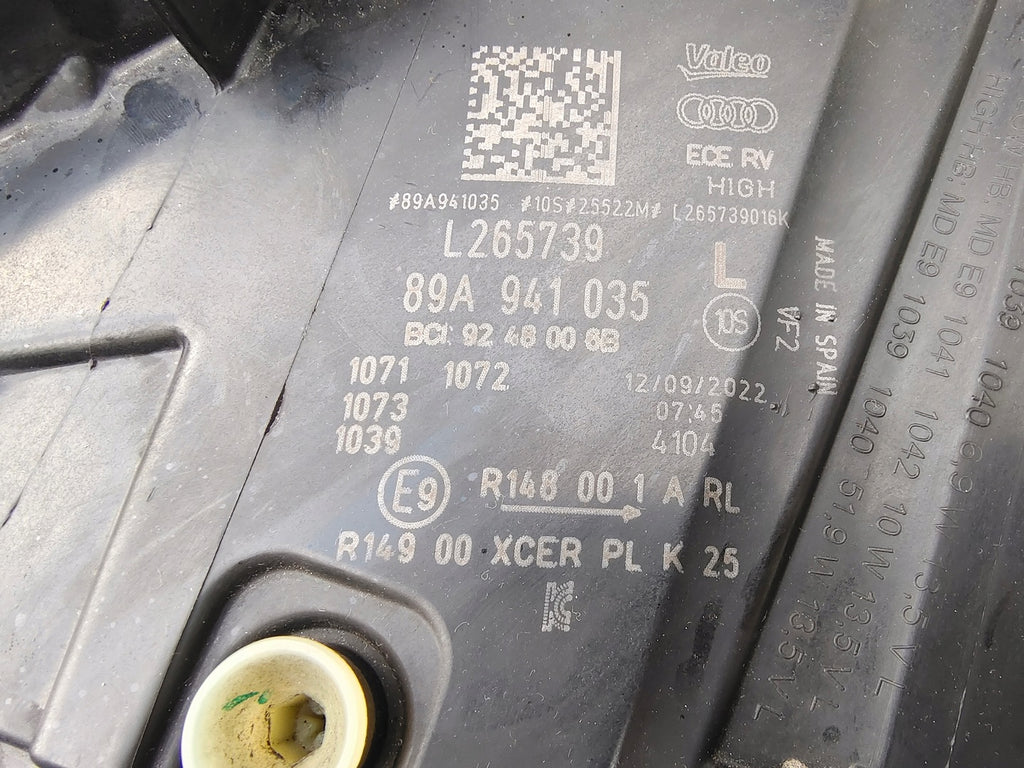 Frontscheinwerfer Audi E-Tron 89A941035L Links Scheinwerfer Headlight SCH9900995706zn