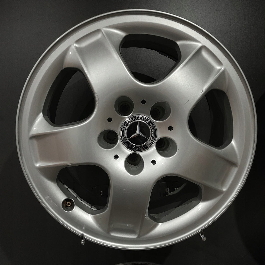 4x Alufelge 17 Zoll 8.0" 5x112 52ET A1634012602 Mercedes-Benz W163 Rim Wheel FEL7361014787ab