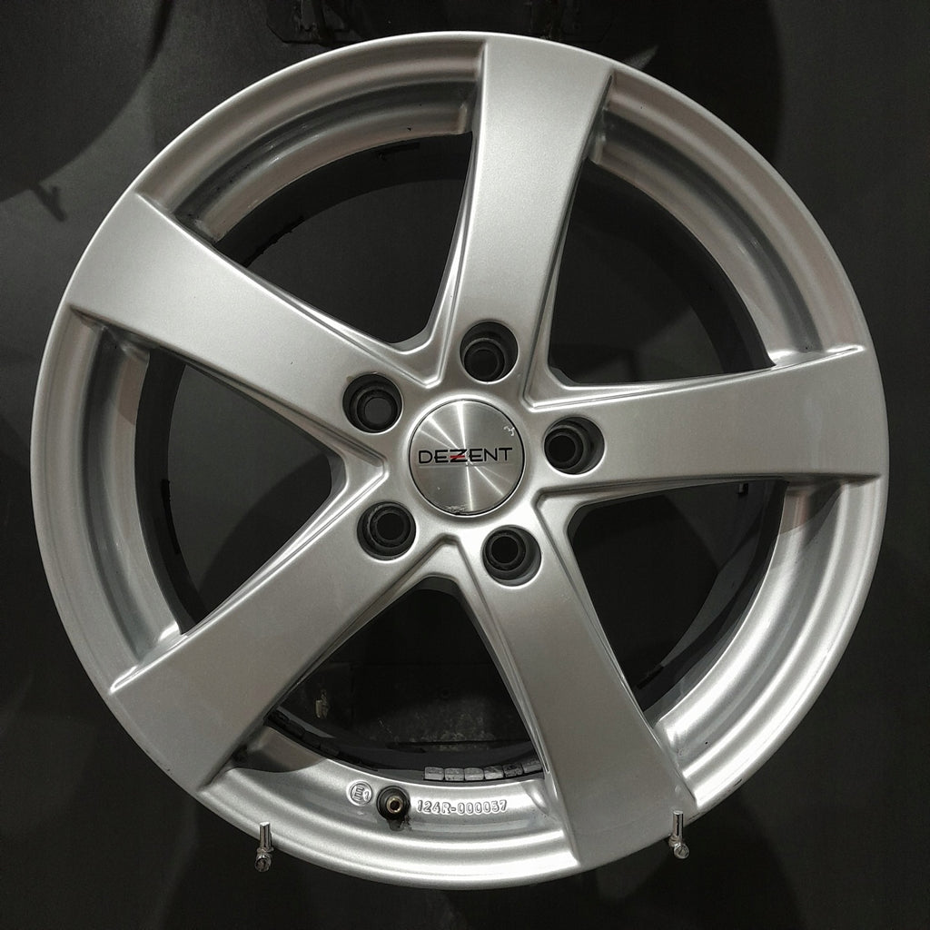 4x Alufelge 16 Zoll 6.5" 5x112 42ET 124R000057 VW Passat Golf V I Rim Wheel FEL7286021502vv