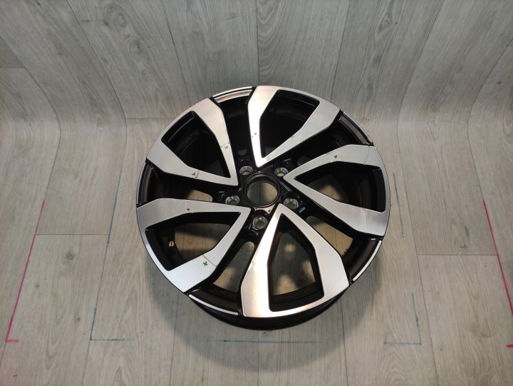 1x Alufelge 16 Zoll 7.0" 5x112 48ET 5H0601025AC VW Golf Viii Rim Wheel FEL6757671272jl