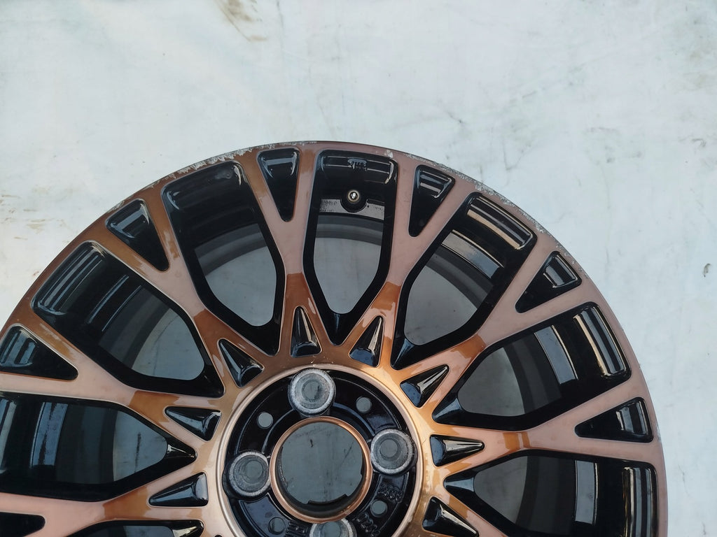 1x Alufelge 16 Zoll 6.5" 4x98 35ET Glanz Graphit 51202574 Fiat Mg Rim Wheel