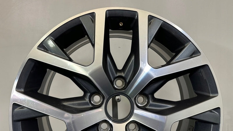 1x Alufelge 17 Zoll 6.0" 5x112 50ET Glanz Graphit 2K5601025 Mg Caddy Rim Wheel FEL8494253805lk