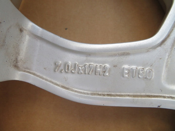 1x Alufelge 17 Zoll 7.0" 5x108 50ET Glanz Silber 31423874 Volvo V40 Cross FEL1416273285bo