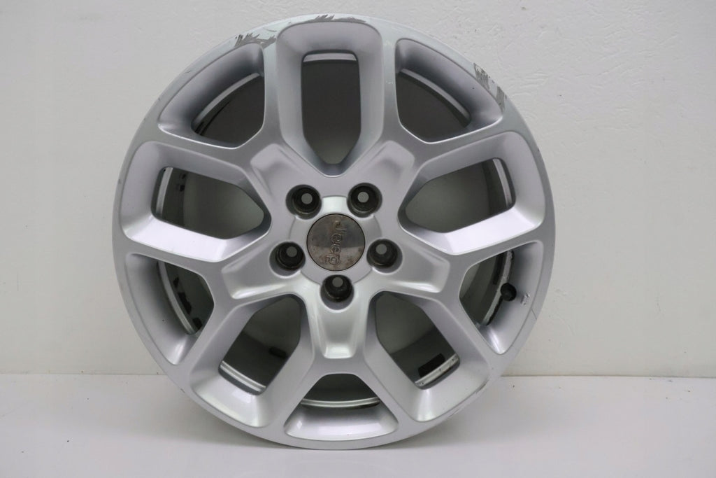 1x Alufelge 17 Zoll 7.0" 5x110 40ET Glanz Silber 735577525 Jeep Renegade FEL5111366840br