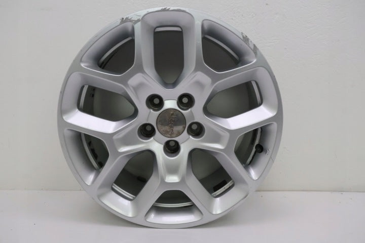 1x Alufelge 17 Zoll 7.0" 5x110 40ET Glanz Silber 735577525 Jeep Renegade FEL5111366840br