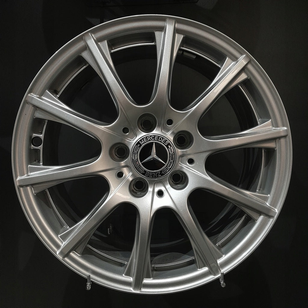 4x Alufelge 16 Zoll 6.5" 5x112 38ET A2054012400 Mercedes-Benz W176 Rim Wheel FEL7563950410ub
