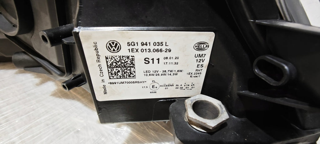 Frontscheinwerfer VW Golf VII 5G1941035L LED Links Scheinwerfer Headlight SCH8864880748hh