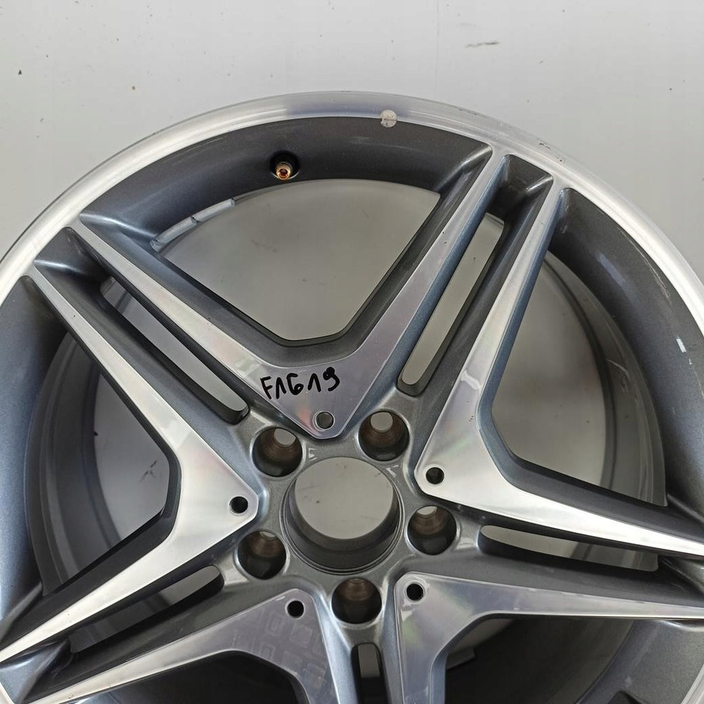 1x Alufelge 17 Zoll 7.5" 5x112 42 5ET Glanz Silber A1764010100 Mercedes-Benz FEL2058149614ug