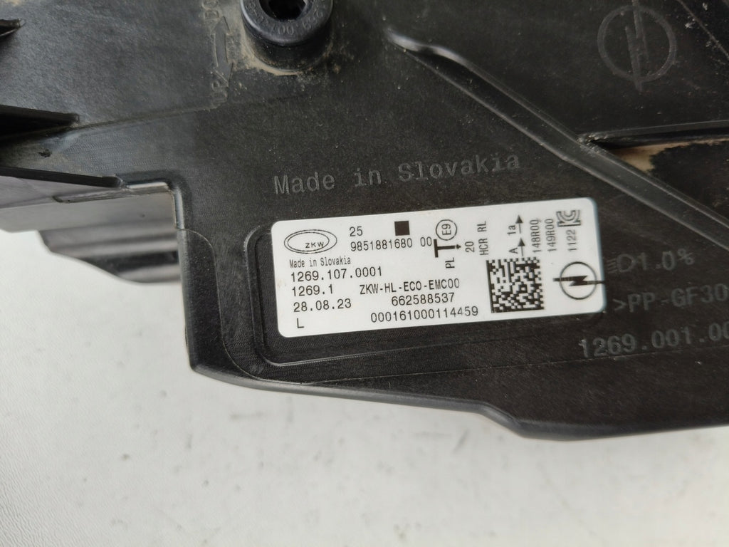 Frontscheinwerfer Opel Astra L 9851881680 Full LED Ein Stück (Rechts oder Links) SCH7162867796xq