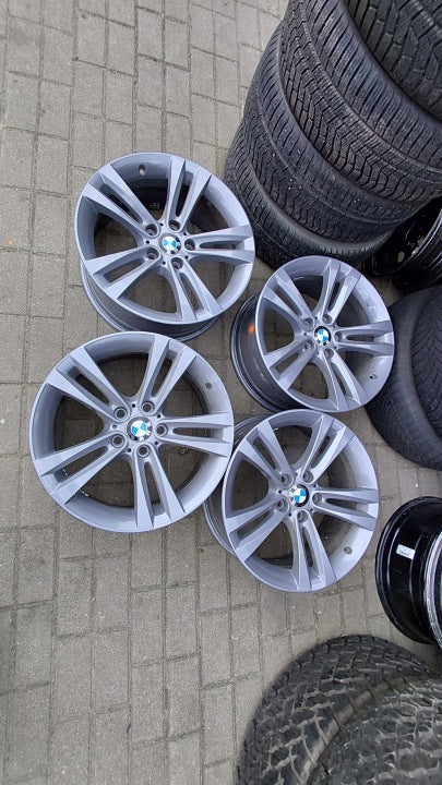 4x Alufelge 18 Zoll 8.0" 5x120 34ET Glanz Schwarz 6796247 BMW F30 Mg Rim Wheel FEL1098764647xv