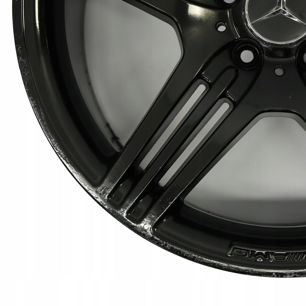 1x Alufelge 19 Zoll 9.5" 5x112 31ET A2304015502 Mercedes-Benz Sl R230 Rim Wheel FEL6295175417mw