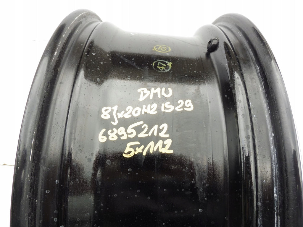 1x Alufelge 20 Zoll 8.0" 5x112 29ET Matt Schwarz 6895212 BMW 5 G31 G30 Rim Wheel FEL3421507380fi