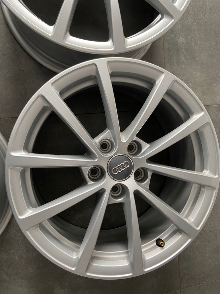 4x Alufelge 17 Zoll 7.5" 5x112 36ET Glanz Silber 4K0601025 Audi A6 C8 Rim Wheel FEL2943283269gp