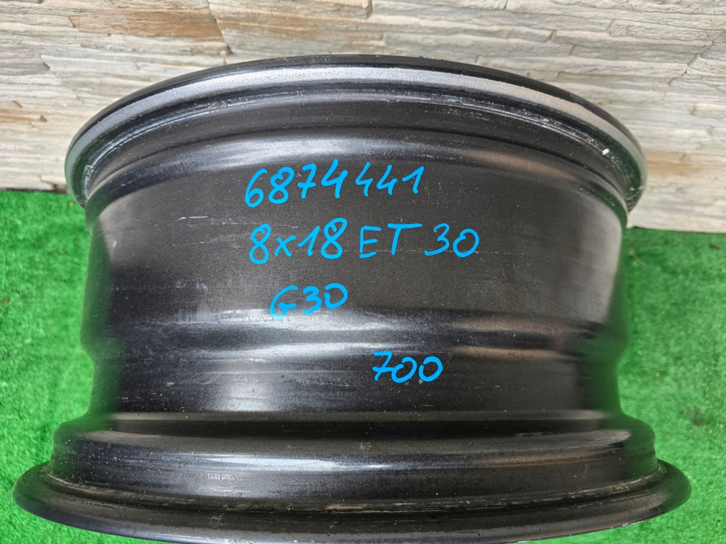 1x Alufelge 18 Zoll 8.0" 5x112 6874441 BMW 5 G30 Rim Wheel FEL9756255686zx