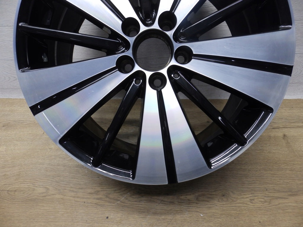 1x Alufelge 18 Zoll 7.5" 5x112 52ET Glanz Schwarz A2464011800 Mercedes-Benz FEL3943321197xg