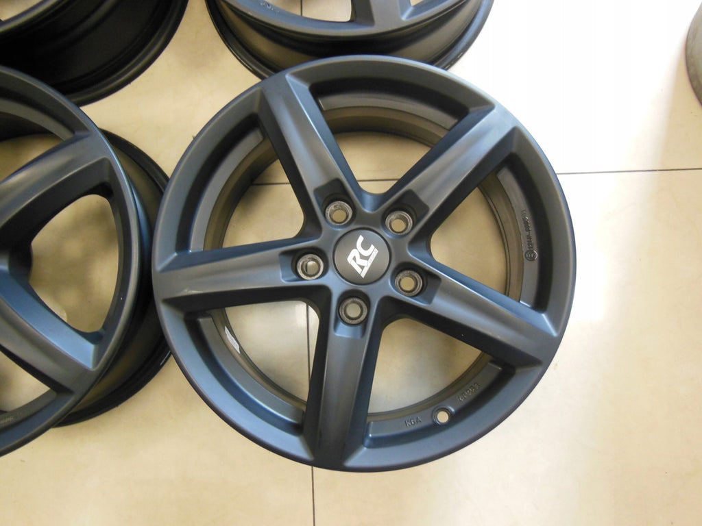 4x Alufelge 16 Zoll 6.5" 5x114.3 42ET RC24-656 Rim Wheel FEL2094928297ki