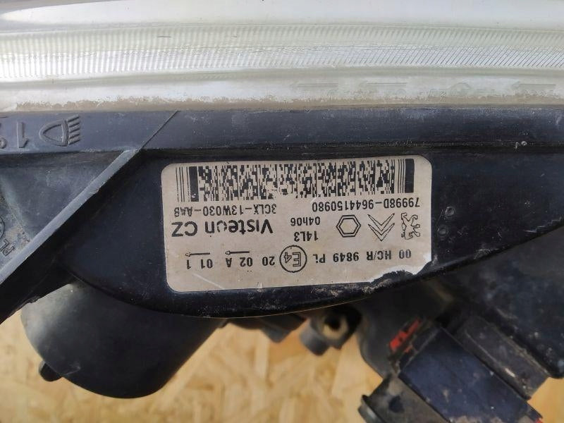 Frontscheinwerfer Citroën Berlingo 9644150980 9644150981 Rechts oder Links