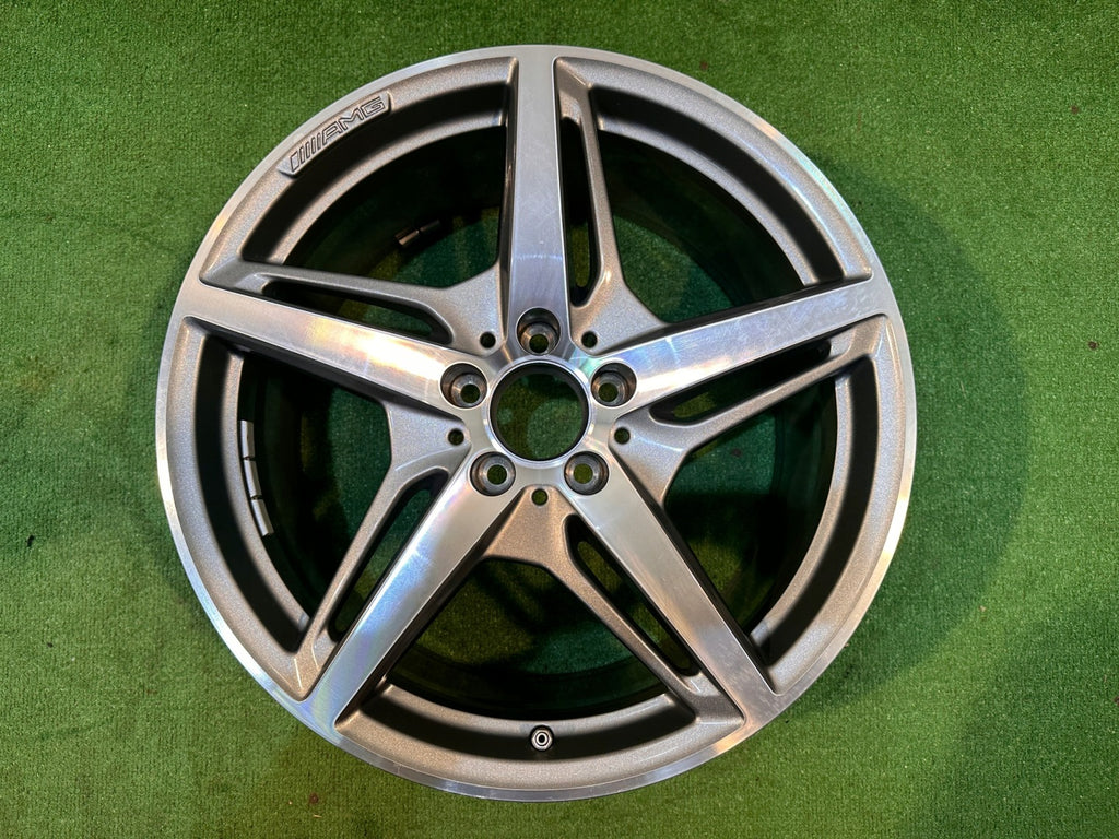 1x Alufelge 19 Zoll 9.0" 5x112 62ET A1904010100 Mercedes-Benz Amg Gt Rim Wheel FEL6095376809tq