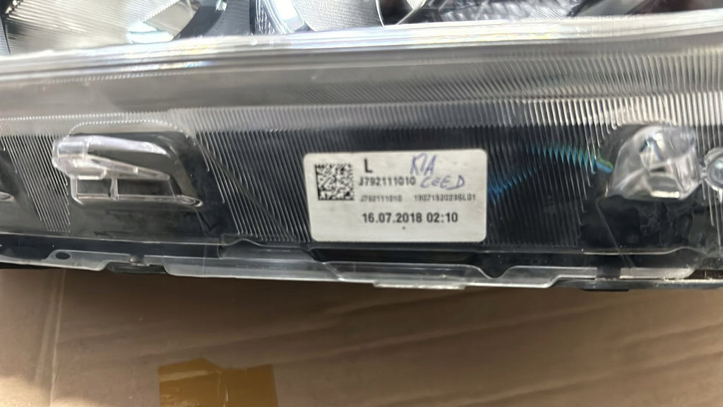Frontscheinwerfer Kia Ceed J792111010 LED Links Scheinwerfer Headlight SCH1418695043rd