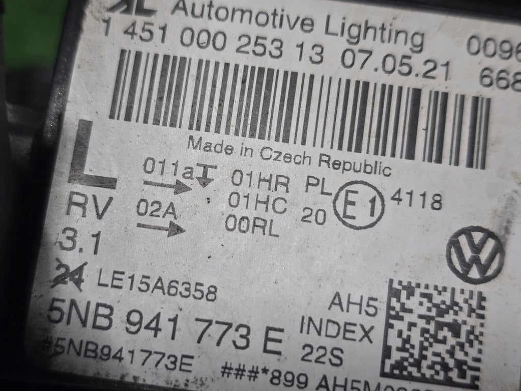 Frontscheinwerfer VW Tiguan 5NB941773E Full LED Links Scheinwerfer Headlight SCH6015153366zz