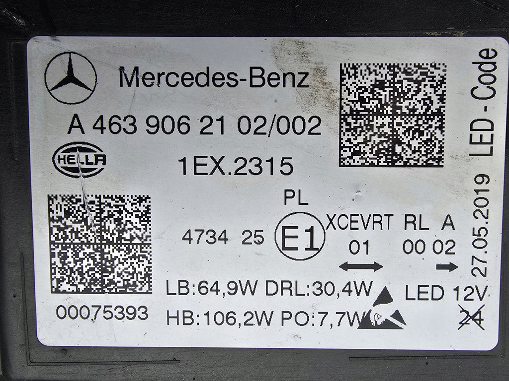 Frontscheinwerfer Mercedes-Benz W463 A4639062102 Links Scheinwerfer Headlight SCH8014420248qo