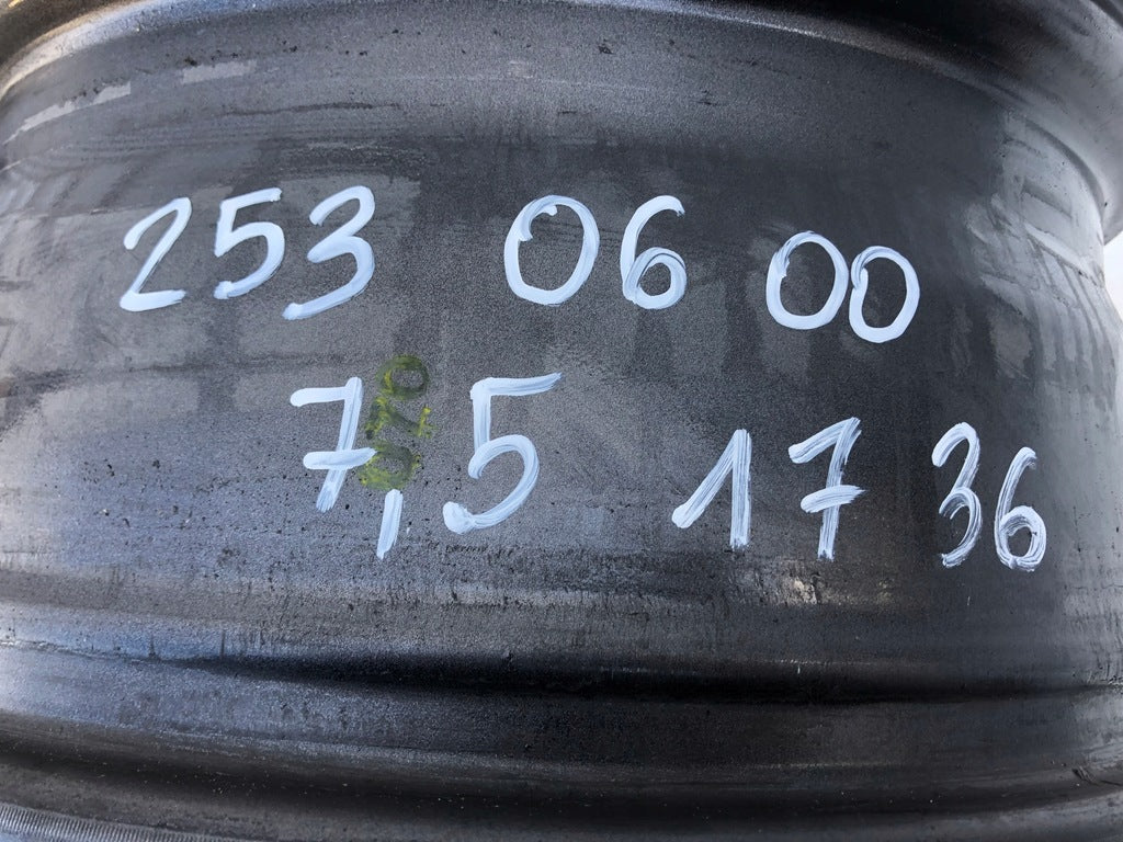 1x Alufelge 17 Zoll 7.5" 5x112 30ET 2534010600 Mercedes-Benz Glc Rim Wheel FEL3126393631cg