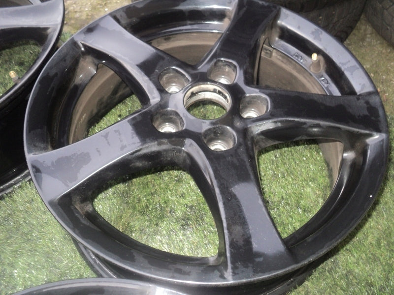 4x Alufelge 16 Zoll 6.0" 5x112 48ET Glanz Schwarz Rim Wheel FEL6532709121hu