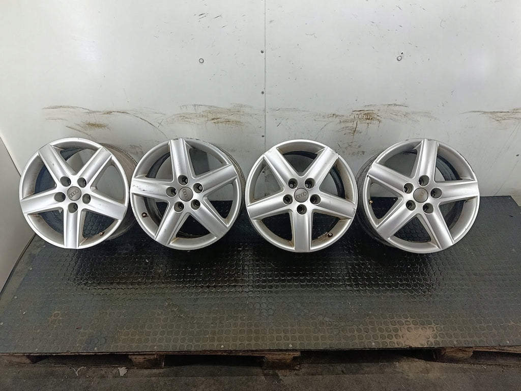 4x Alufelge 17 Zoll 7.5" 5x112 45ET 4F0601025AF Audi A6 C6 Rim Wheel FEL8439451010mg