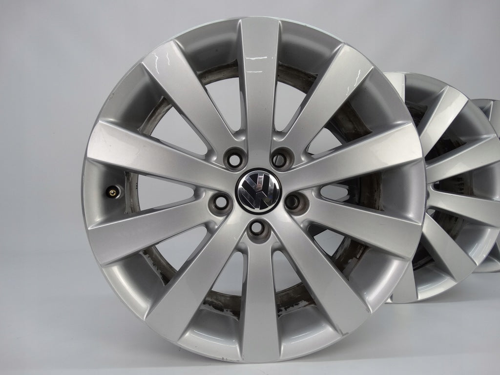 4x Alufelge 17 Zoll 7.5" 5x112 47ET Glanz Silber 3C0601025AJ VW Passat Rim Wheel FEL3934666664ea