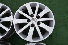 Laden Sie das Bild in den Galerie-Viewer, 4x Alufelge 16 Zoll 6.5" 5x114.3 52 5ET Glanz Silber 9965516560-1 Mazda 3 5 I FEL4226237766vc