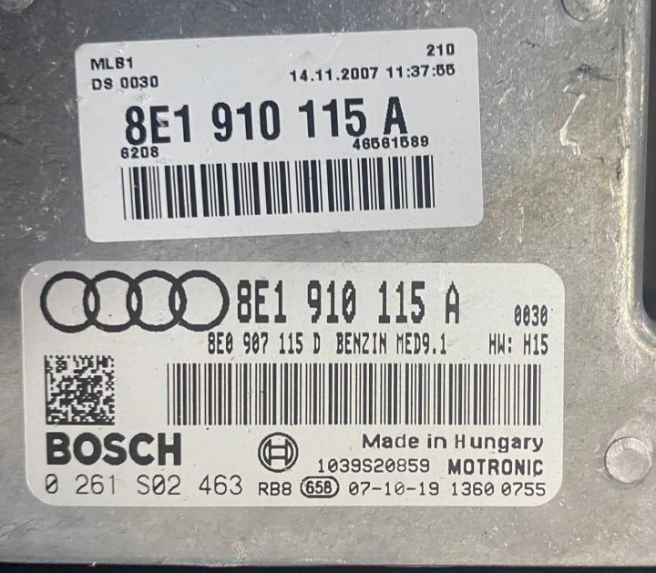 Motor Audi A4 BWE 2.0 200PS 147kW 2007 Benzin Engine Komplett MOT1579129139wj