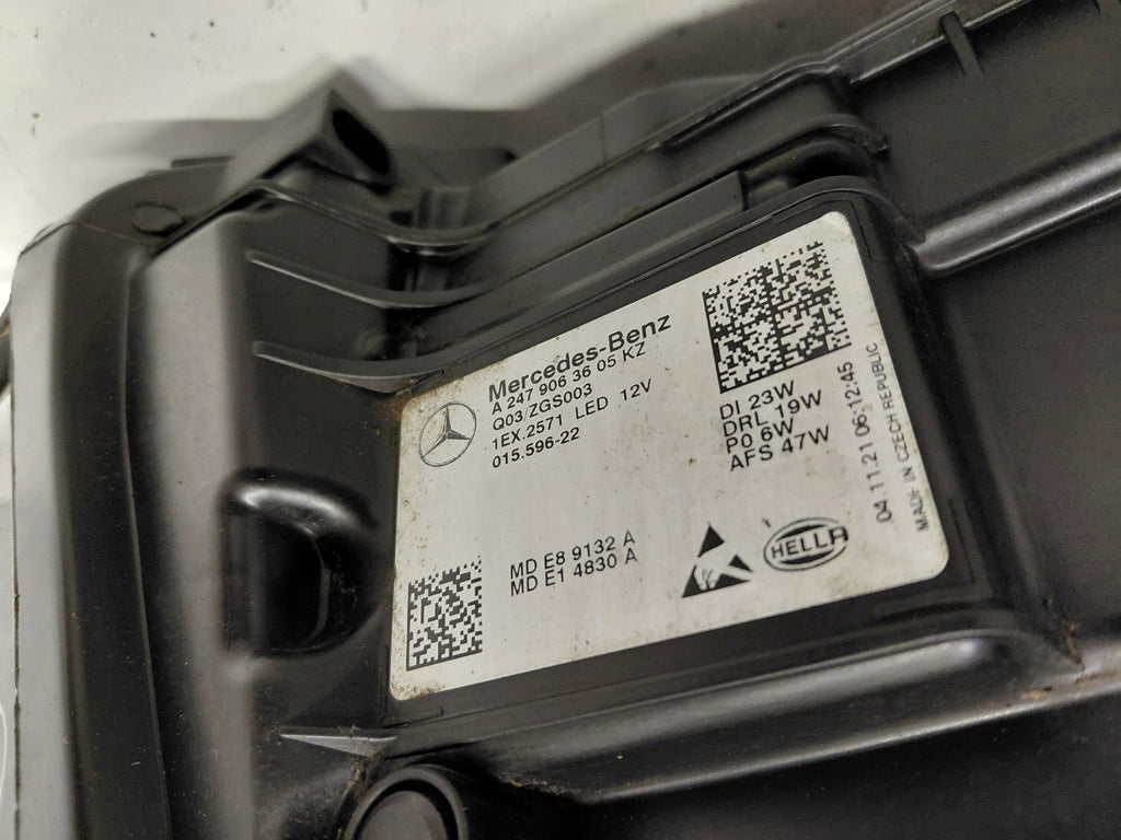 Frontscheinwerfer Mercedes-Benz W247 A2479063605 Full LED Rechts Headlight SCH3104813529cd