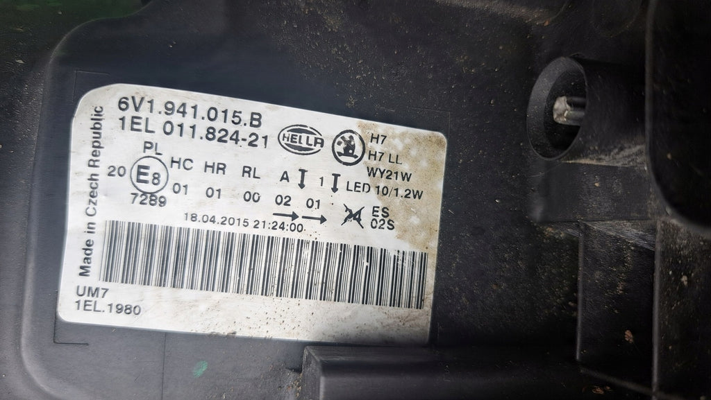 Frontscheinwerfer Skoda Fabia III 6V1941015B 6V1941016B Rechts oder Links